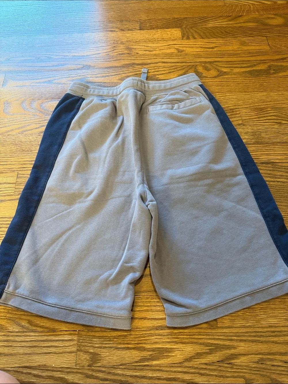 Nike Kids Gray & Black Fleece Shorts Size XL